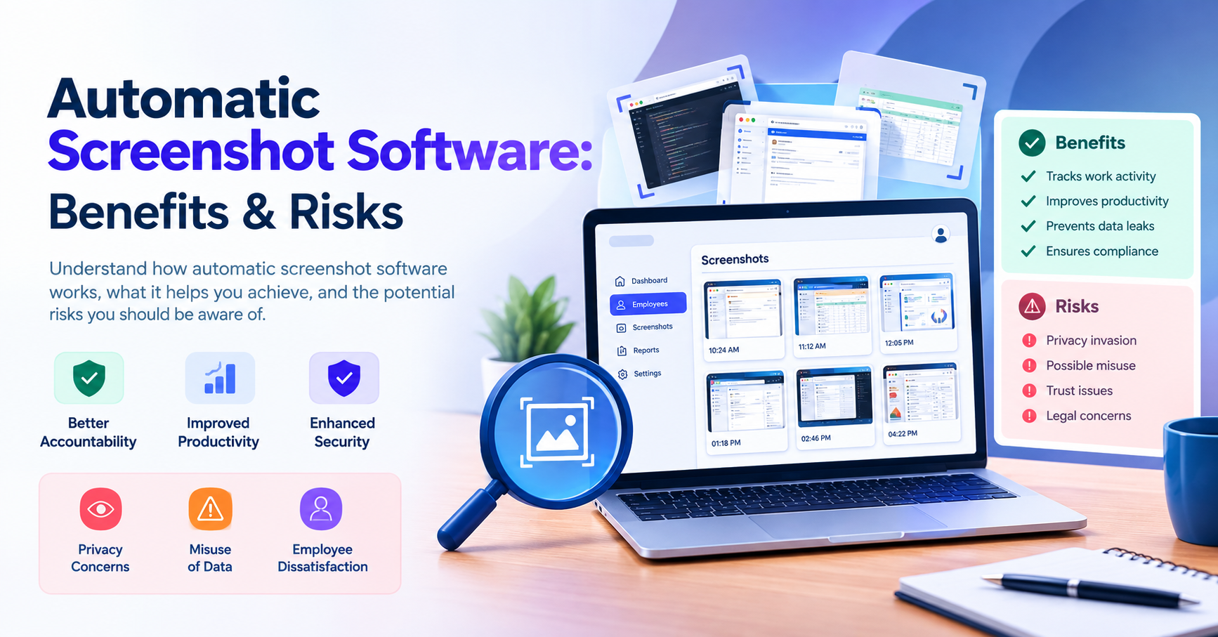 Automatic Screenshot Software: Benefits & Risks