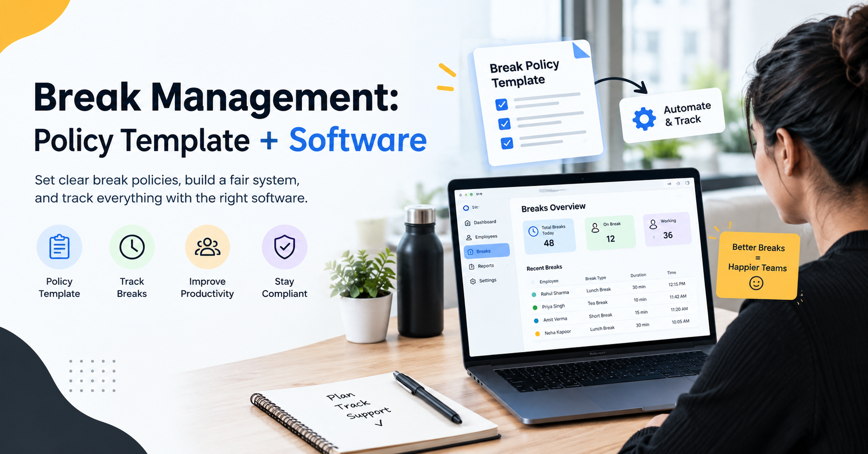 Break Management: Policy Template + Software
